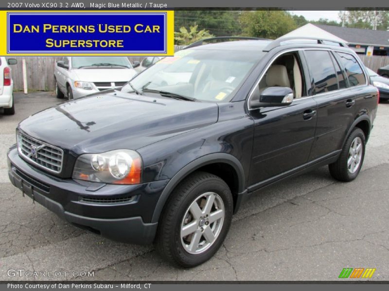 Magic Blue Metallic / Taupe 2007 Volvo XC90 3.2 AWD