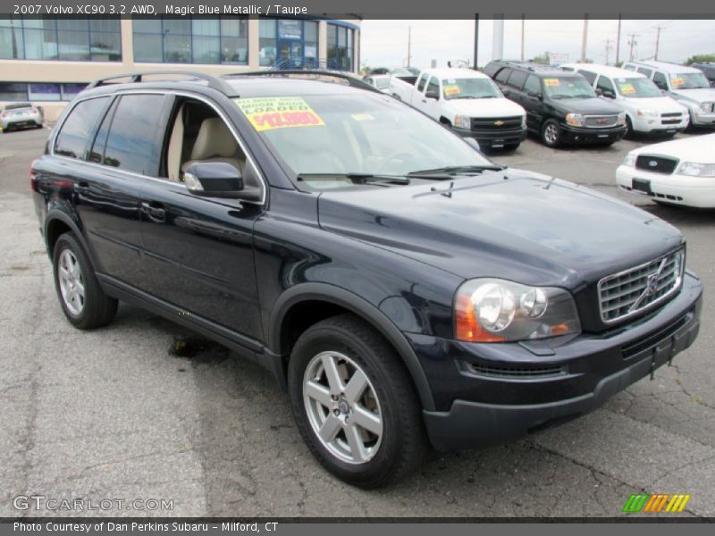 Magic Blue Metallic / Taupe 2007 Volvo XC90 3.2 AWD