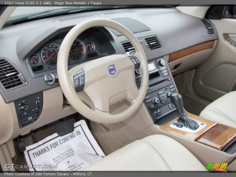 Magic Blue Metallic / Taupe 2007 Volvo XC90 3.2 AWD