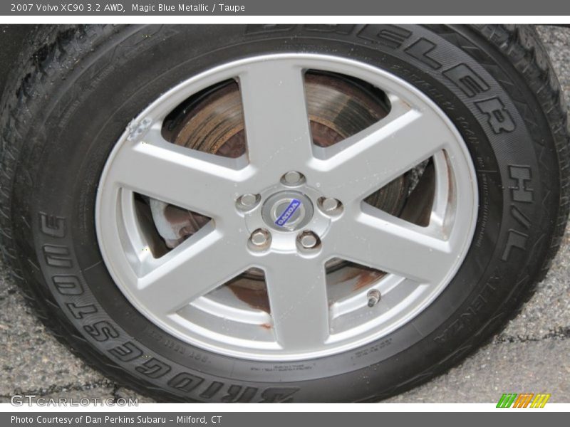Magic Blue Metallic / Taupe 2007 Volvo XC90 3.2 AWD
