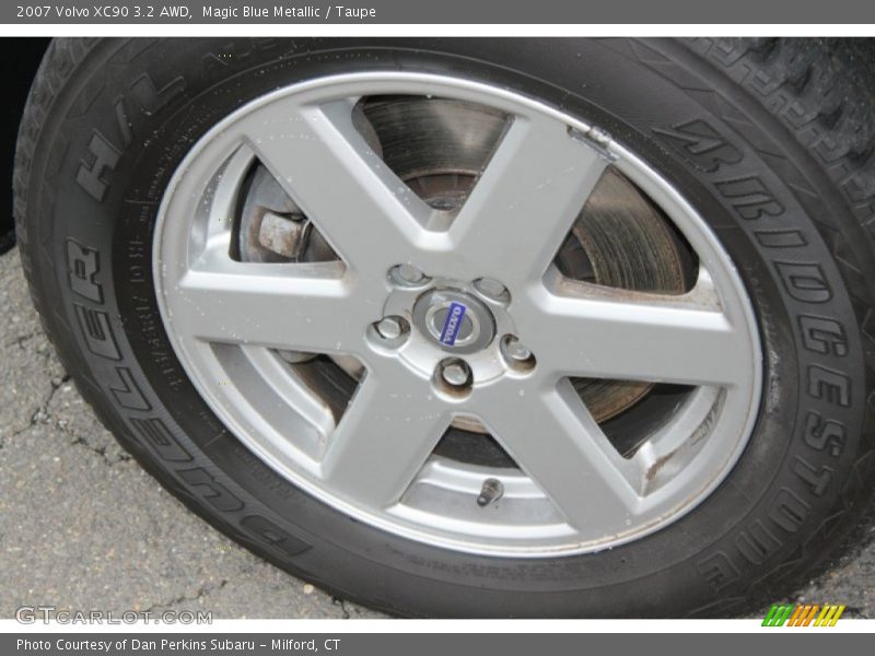 Magic Blue Metallic / Taupe 2007 Volvo XC90 3.2 AWD