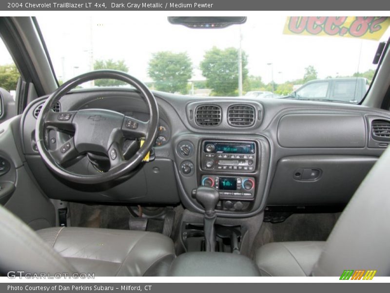 Dark Gray Metallic / Medium Pewter 2004 Chevrolet TrailBlazer LT 4x4