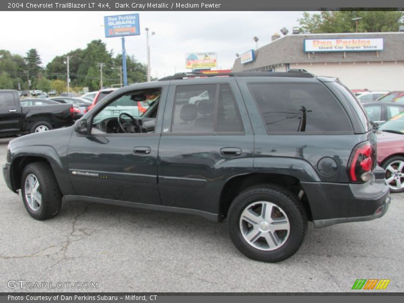 Dark Gray Metallic / Medium Pewter 2004 Chevrolet TrailBlazer LT 4x4