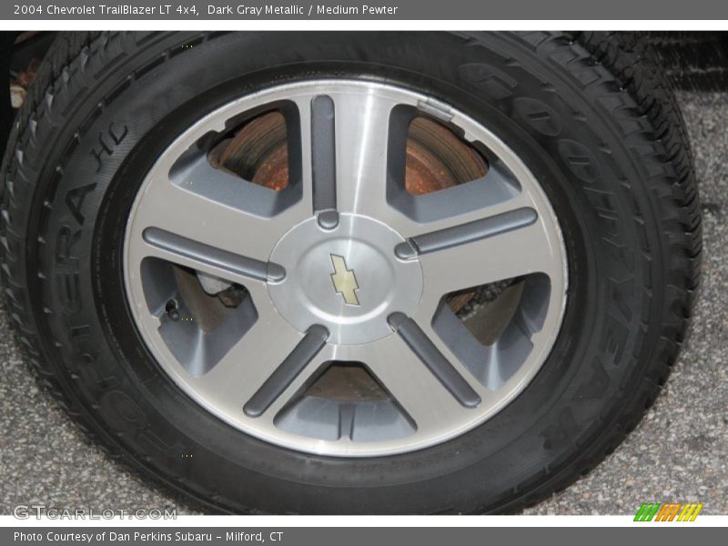 Dark Gray Metallic / Medium Pewter 2004 Chevrolet TrailBlazer LT 4x4