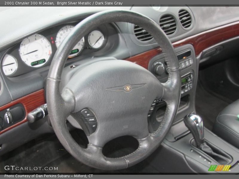 Bright Silver Metallic / Dark Slate Gray 2001 Chrysler 300 M Sedan