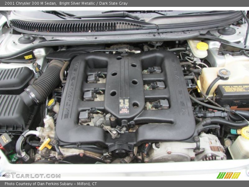 Bright Silver Metallic / Dark Slate Gray 2001 Chrysler 300 M Sedan