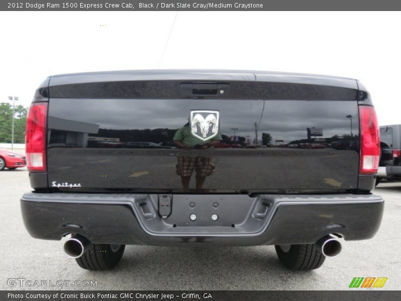 Black / Dark Slate Gray/Medium Graystone 2012 Dodge Ram 1500 Express Crew Cab