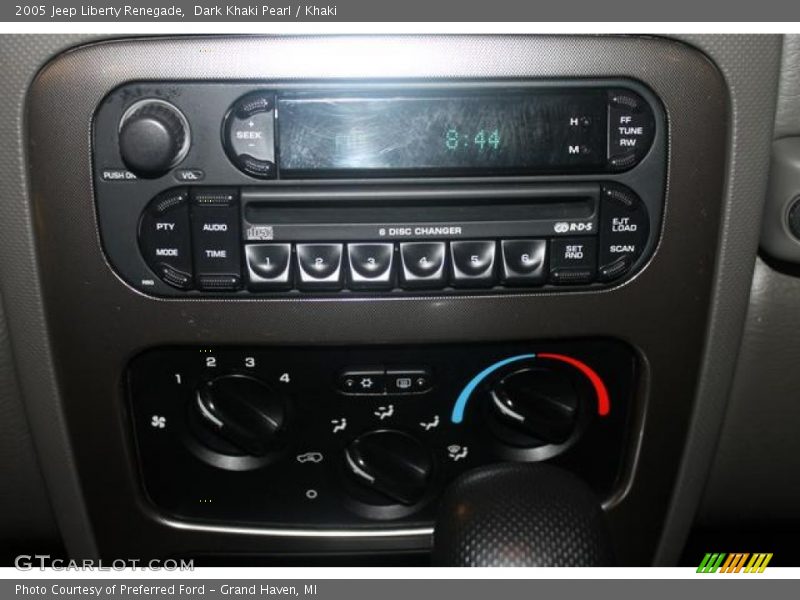 Dark Khaki Pearl / Khaki 2005 Jeep Liberty Renegade