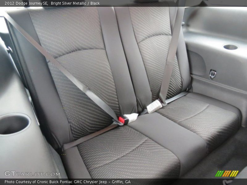 Bright Silver Metallic / Black 2012 Dodge Journey SE