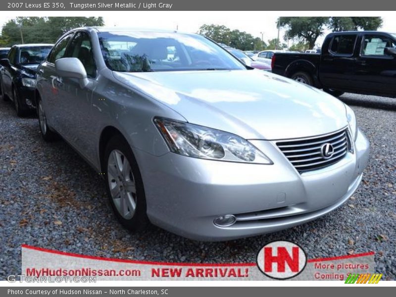 Tungsten Silver Metallic / Light Gray 2007 Lexus ES 350