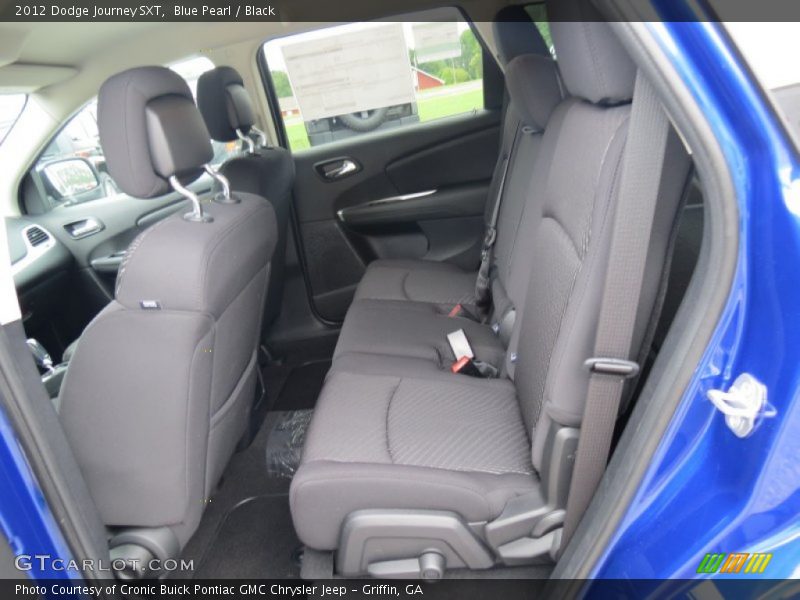Blue Pearl / Black 2012 Dodge Journey SXT