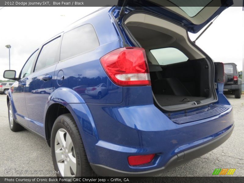 Blue Pearl / Black 2012 Dodge Journey SXT
