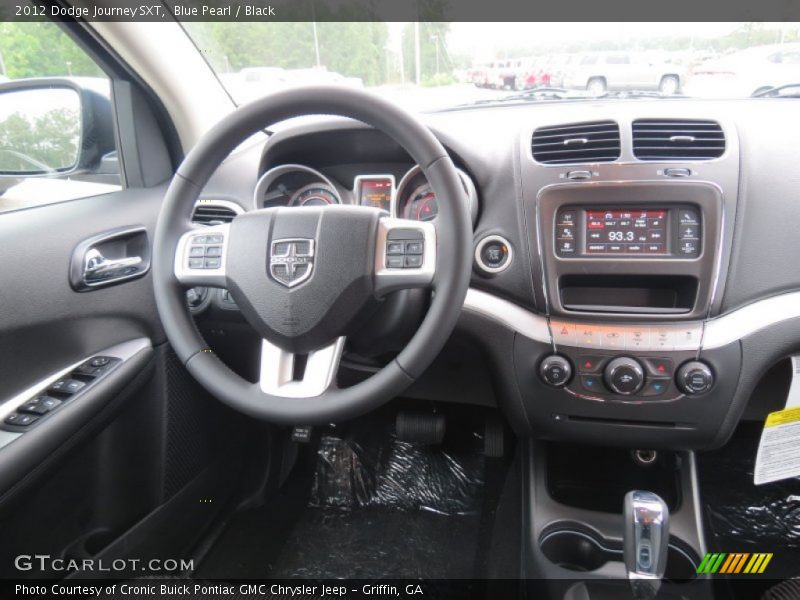 Blue Pearl / Black 2012 Dodge Journey SXT