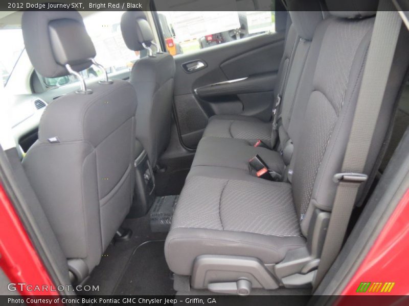 Bright Red / Black 2012 Dodge Journey SXT