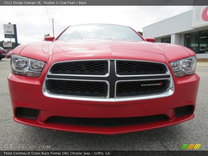 Redline 3-Coat Pearl / Black 2012 Dodge Charger SE