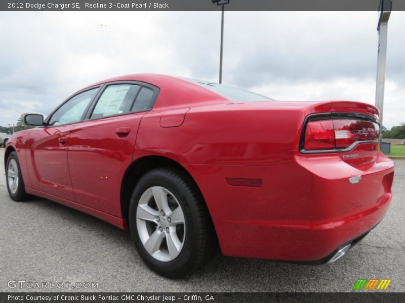 Redline 3-Coat Pearl / Black 2012 Dodge Charger SE