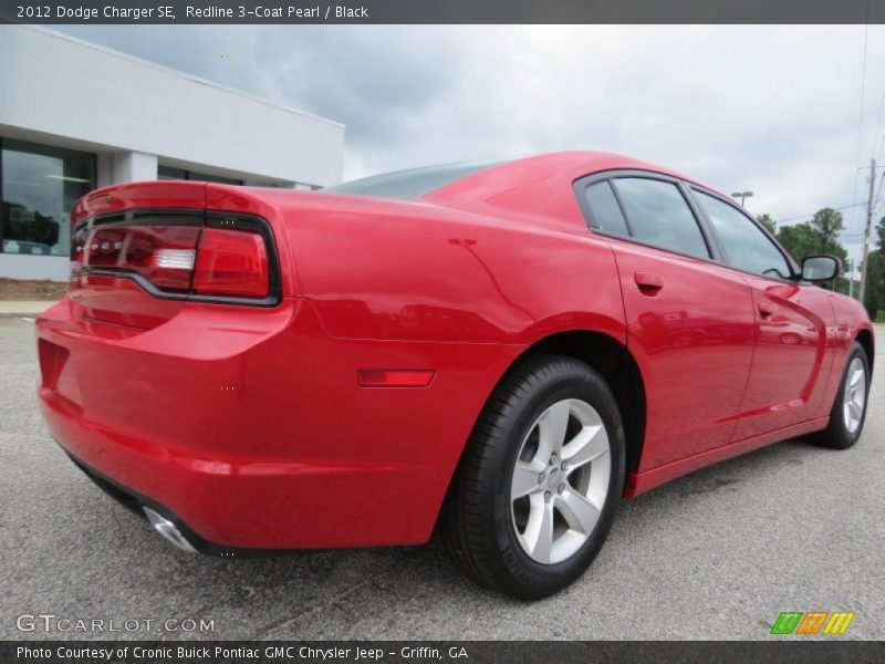 Redline 3-Coat Pearl / Black 2012 Dodge Charger SE