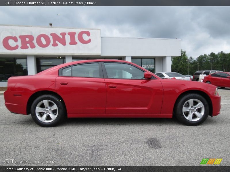 Redline 3-Coat Pearl / Black 2012 Dodge Charger SE
