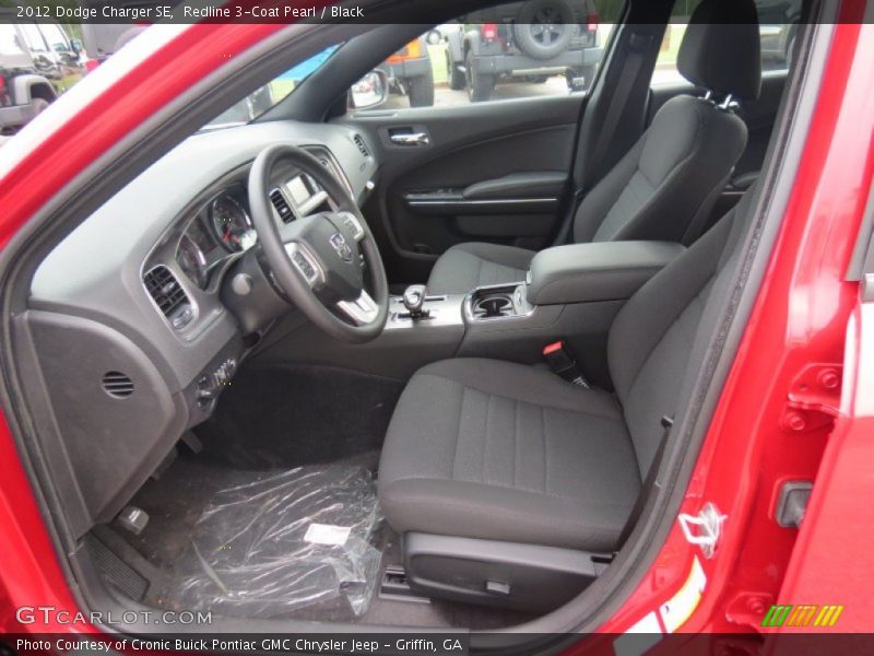 Redline 3-Coat Pearl / Black 2012 Dodge Charger SE