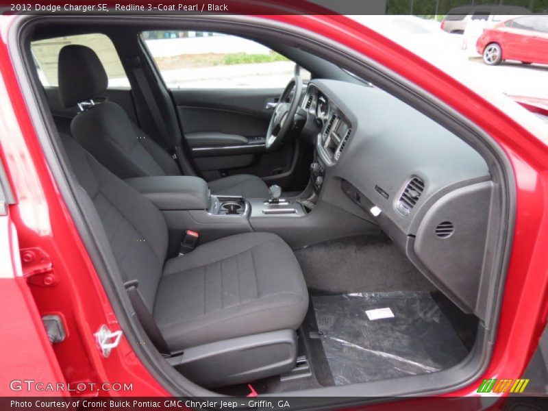 Redline 3-Coat Pearl / Black 2012 Dodge Charger SE
