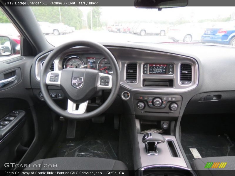 Redline 3-Coat Pearl / Black 2012 Dodge Charger SE