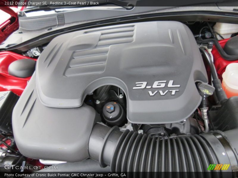 Redline 3-Coat Pearl / Black 2012 Dodge Charger SE