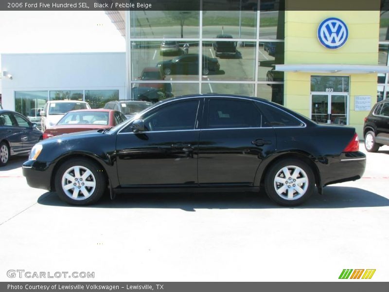 Black / Pebble Beige 2006 Ford Five Hundred SEL