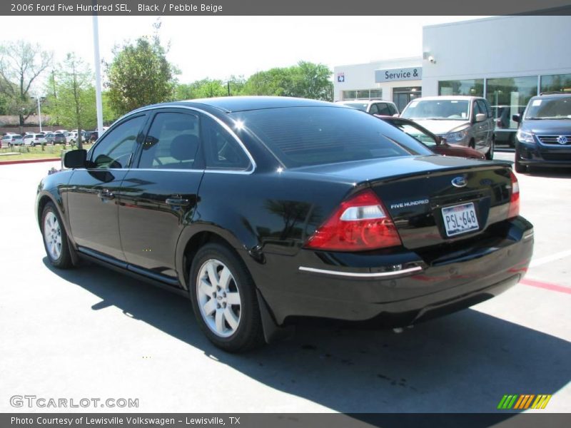 Black / Pebble Beige 2006 Ford Five Hundred SEL