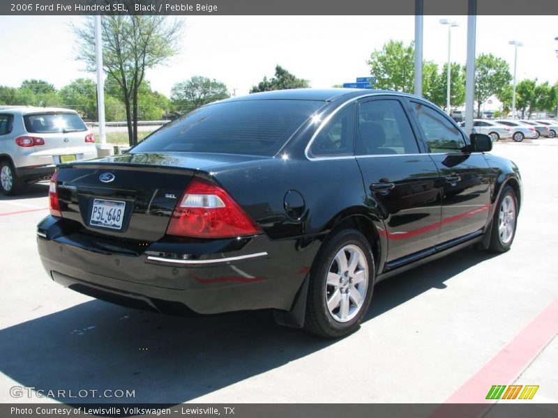 Black / Pebble Beige 2006 Ford Five Hundred SEL