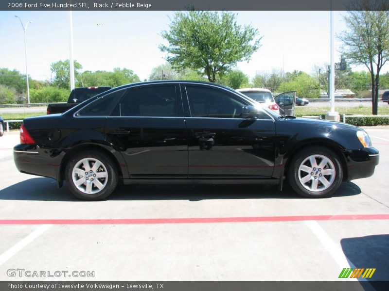 Black / Pebble Beige 2006 Ford Five Hundred SEL