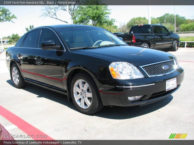 Black / Pebble Beige 2006 Ford Five Hundred SEL