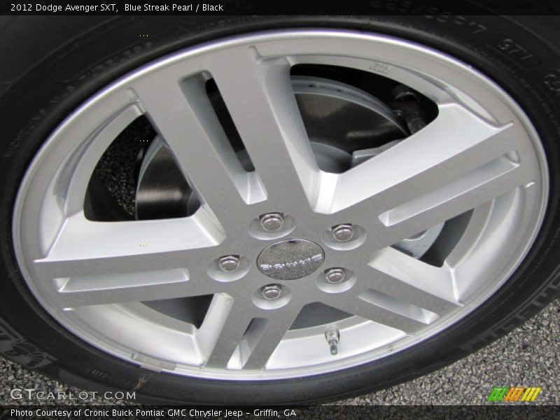 Blue Streak Pearl / Black 2012 Dodge Avenger SXT