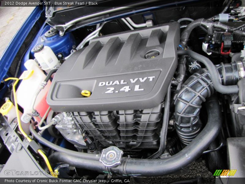 Blue Streak Pearl / Black 2012 Dodge Avenger SXT