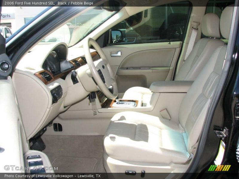 Black / Pebble Beige 2006 Ford Five Hundred SEL