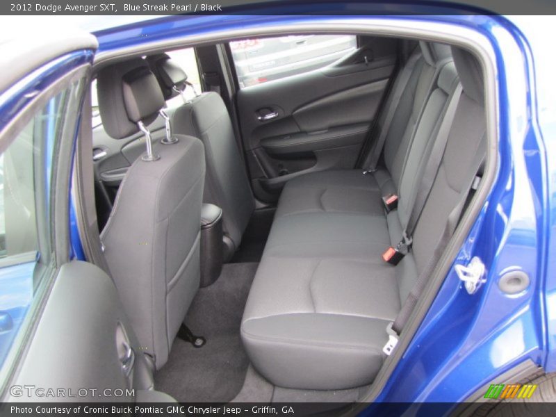 Blue Streak Pearl / Black 2012 Dodge Avenger SXT