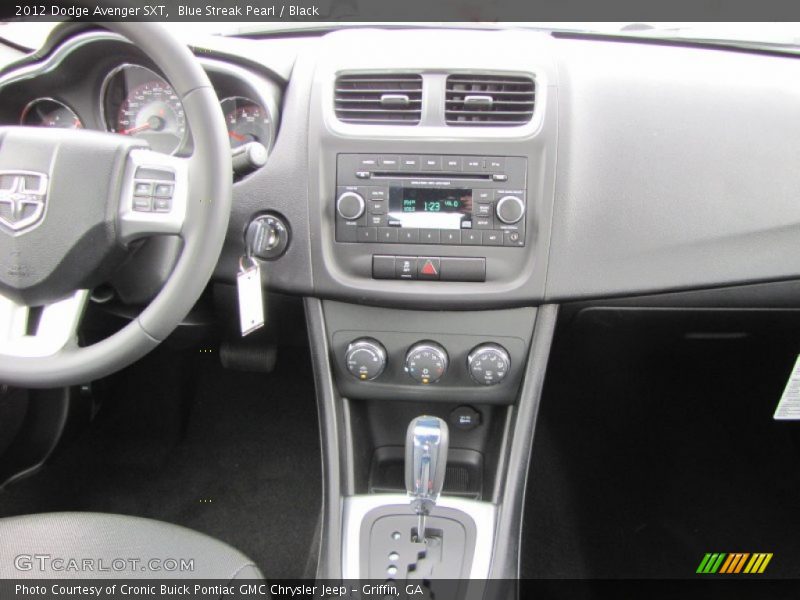 Blue Streak Pearl / Black 2012 Dodge Avenger SXT