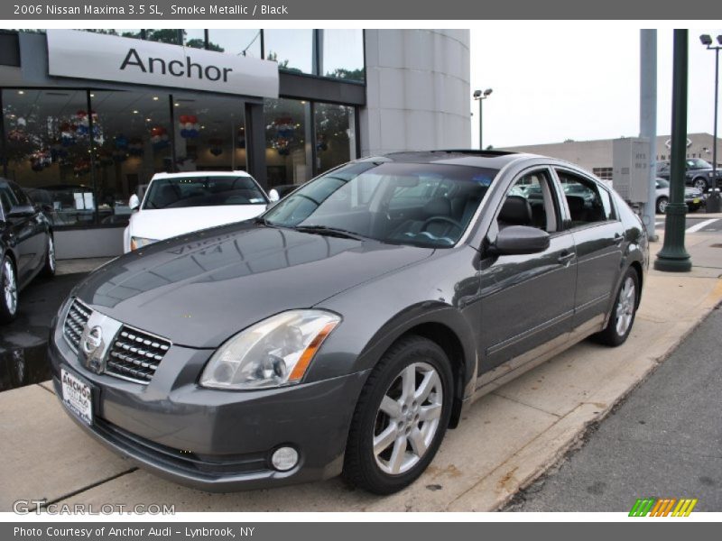 Smoke Metallic / Black 2006 Nissan Maxima 3.5 SL