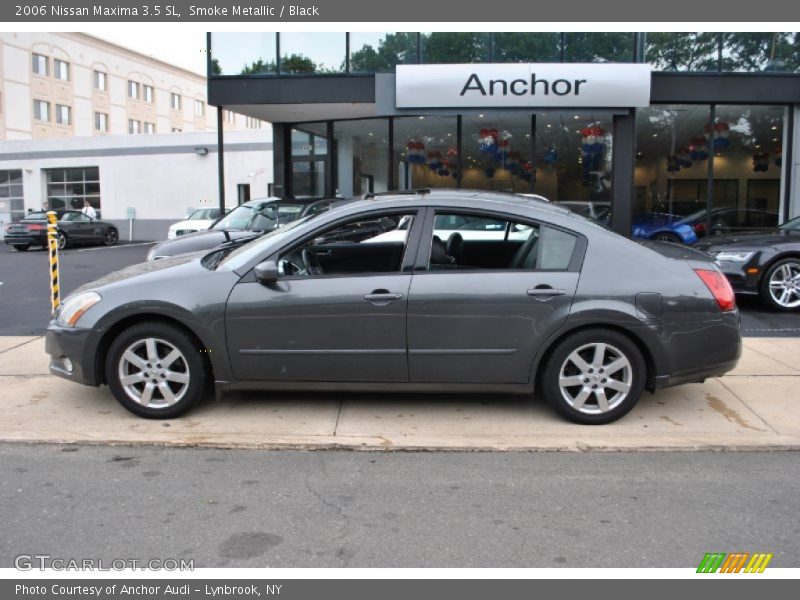 Smoke Metallic / Black 2006 Nissan Maxima 3.5 SL