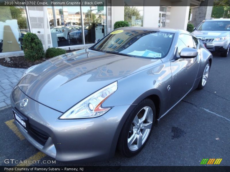 Platinum Graphite / Black Cloth 2010 Nissan 370Z Coupe