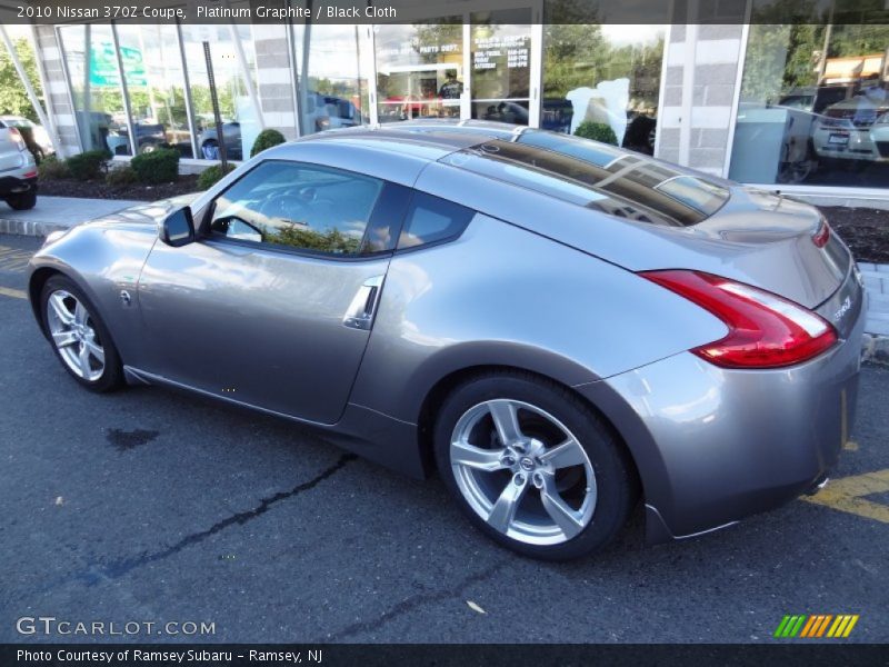 Platinum Graphite / Black Cloth 2010 Nissan 370Z Coupe