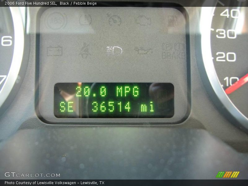 Black / Pebble Beige 2006 Ford Five Hundred SEL