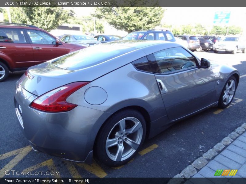 Platinum Graphite / Black Cloth 2010 Nissan 370Z Coupe