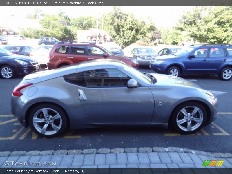 Platinum Graphite / Black Cloth 2010 Nissan 370Z Coupe
