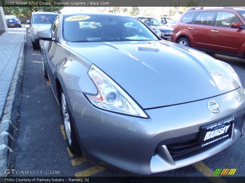 Platinum Graphite / Black Cloth 2010 Nissan 370Z Coupe