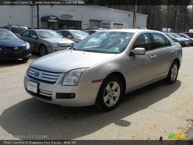 Silver Frost Metallic / Charcoal Black 2006 Ford Fusion SE