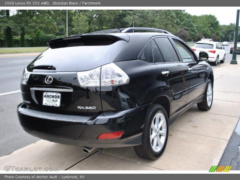 Obsidian Black / Parchment 2009 Lexus RX 350 AWD