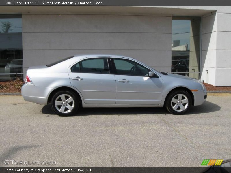 Silver Frost Metallic / Charcoal Black 2006 Ford Fusion SE