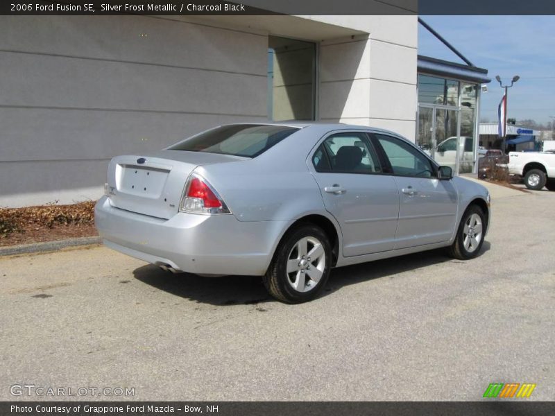 Silver Frost Metallic / Charcoal Black 2006 Ford Fusion SE