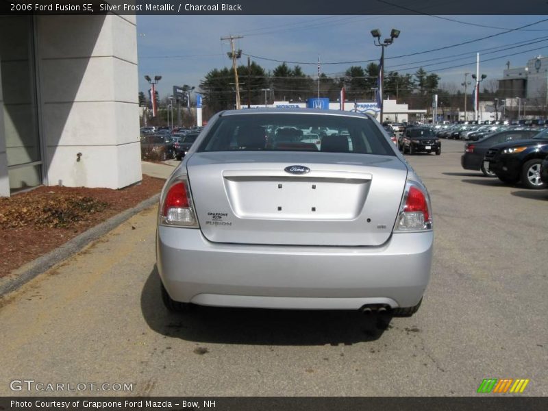 Silver Frost Metallic / Charcoal Black 2006 Ford Fusion SE