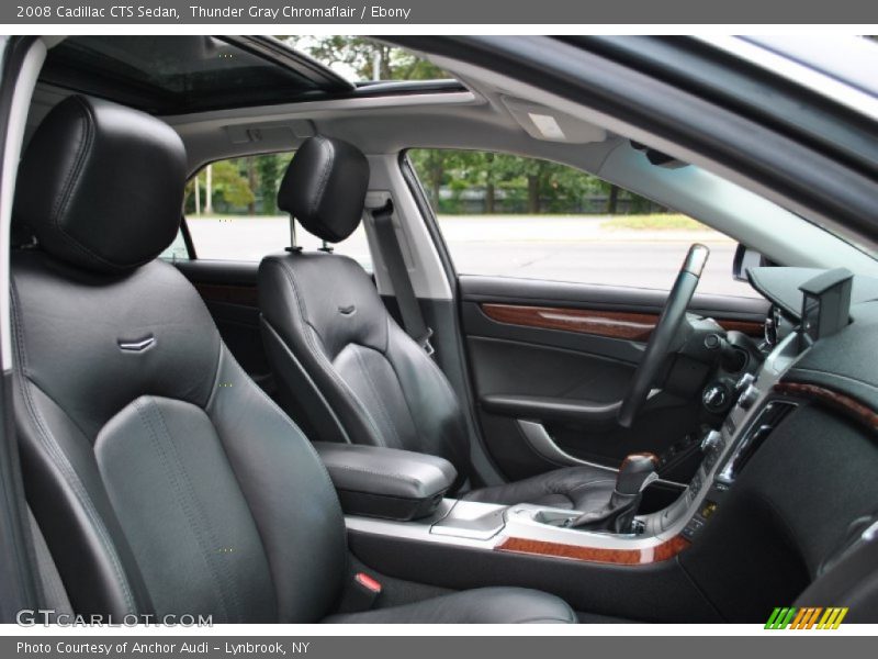 2008 CTS Sedan Ebony Interior